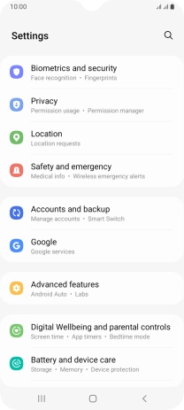 Press Google.