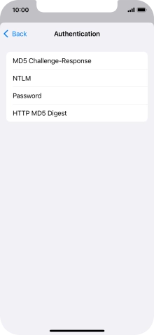 Press Password.