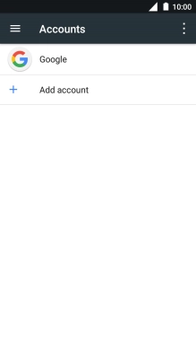 Press Add account.