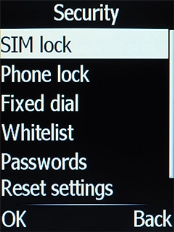 Select Phone lock.