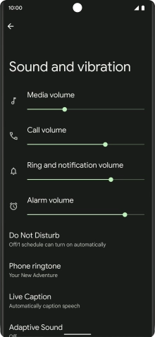Press Phone ringtone.