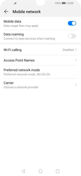 Press Access Point Names. Press Access Point Names.