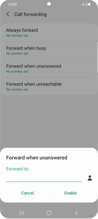 Key in 901 and press Enable.