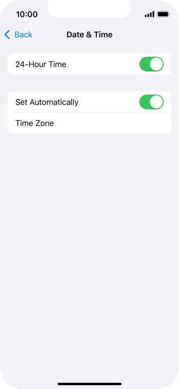 Slide your finger upwards starting from the bottom of the screen to return to the home screen.