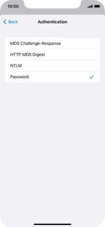Press Password.