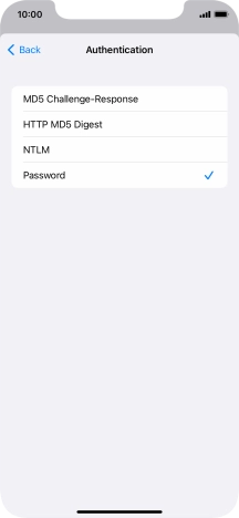 Press Password.