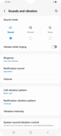 Press Ringtone.