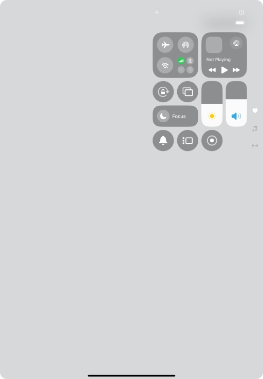 Press the screen recording icon to start the recording.