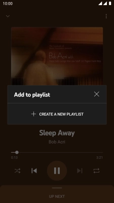 Press CREATE A NEW PLAYLIST.
