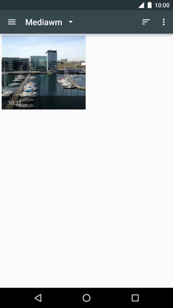 Press the required picture. Press the required picture.
