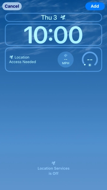 To customise the way the lock screen date is displayed, press the date widget and follow the instructions on the screen to select the required widget display mode. To customise the way the lock screen date is displayed, press the date widget and follow the instructions on the screen to select the required widget display mode.