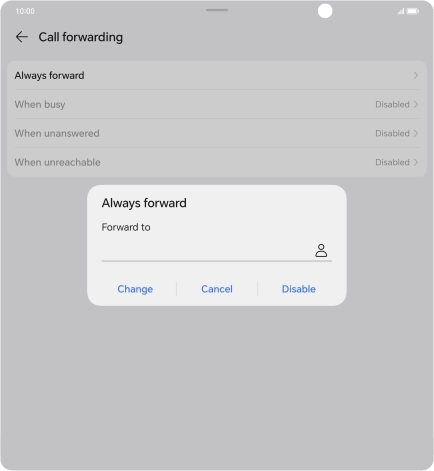 Press Disable.