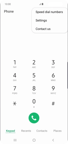 Press Settings.