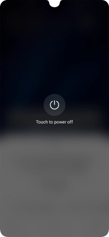 Press Touch to power off.