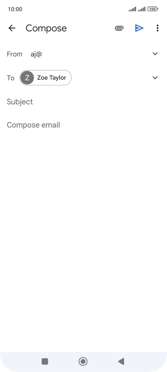 Press Subject and key in the required subject. Press Subject and key in the required subject.
