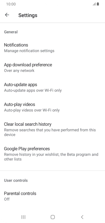 Press Auto-update apps.
