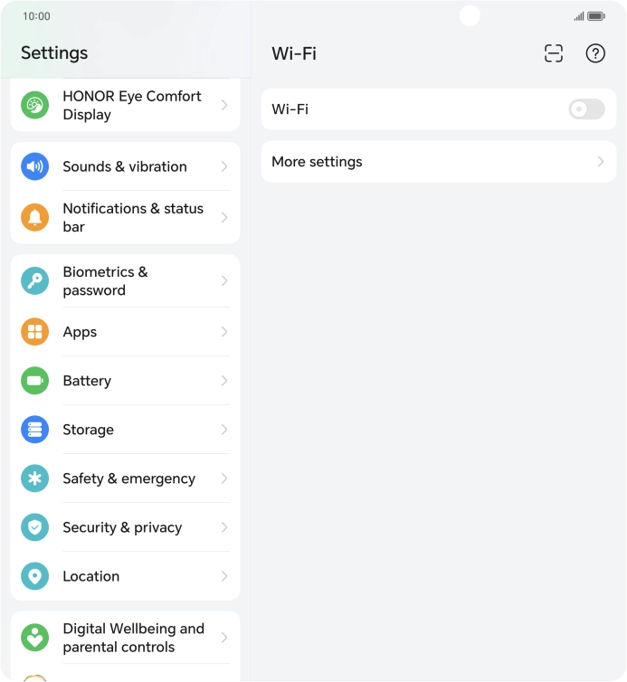 Press Notifications & status bar. Press Notifications & status bar.