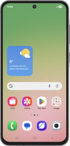 Imagen 1: Vista frontal del Samsung Galaxy A56 5G - DarkGray