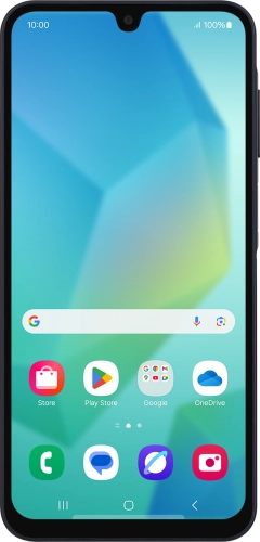 Imagen 1: Vista frontal del Samsung Galaxy A16 LTE - Green