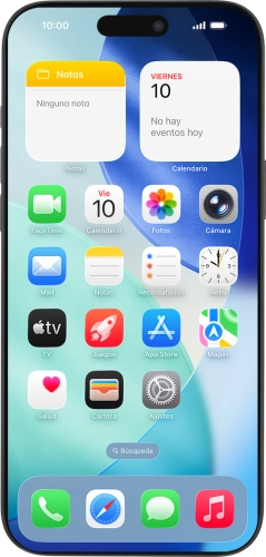 Imagen 1: Vista frontal del Apple iPhone 16 Pro Max - Black