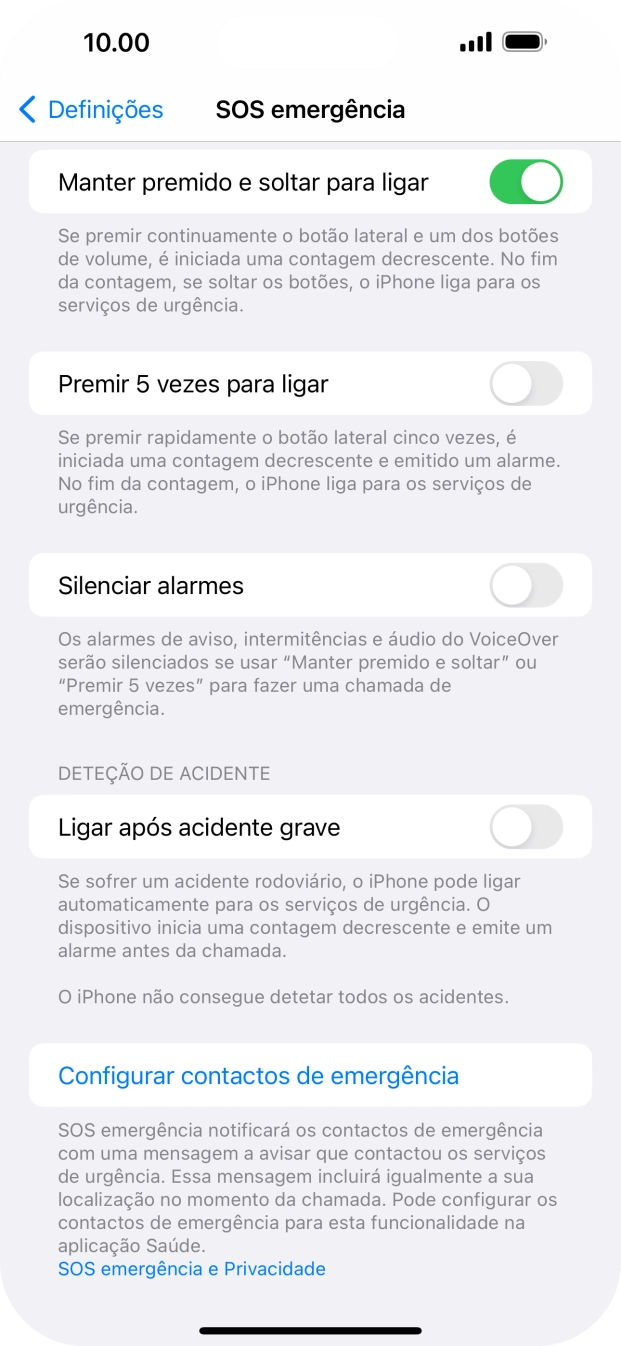Prima o indicador junto a 