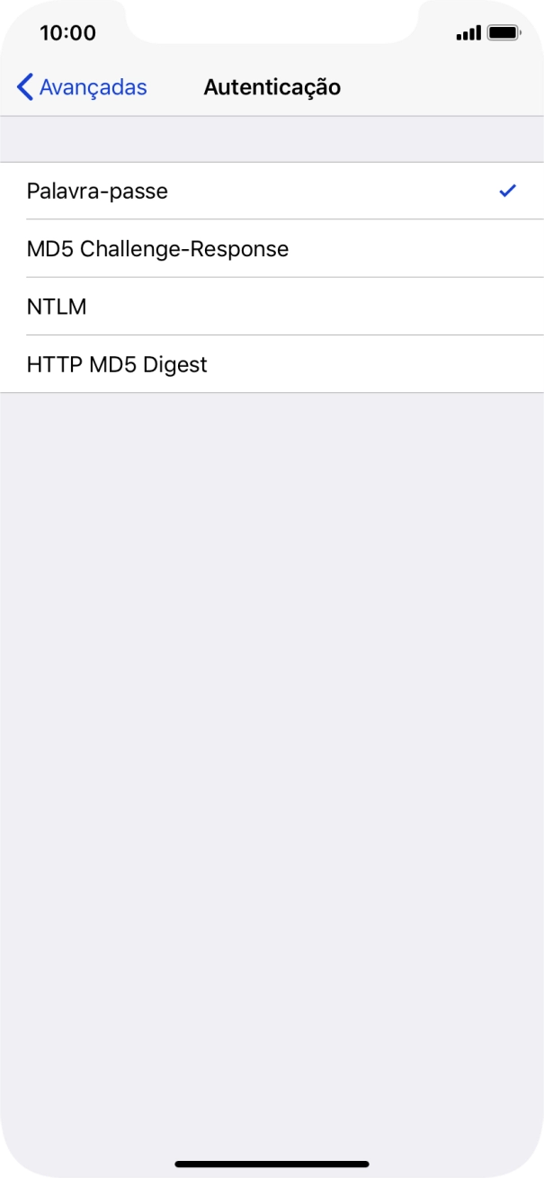 Prima Palavra-passe.