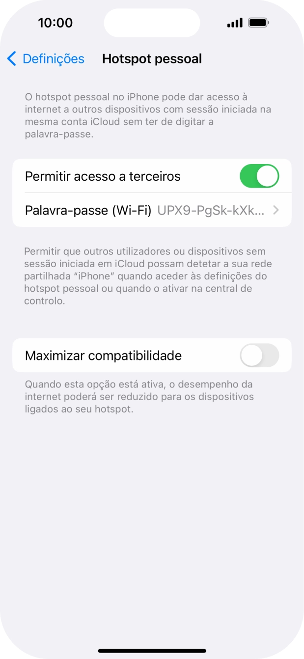 Para voltar ao ecrã inicial, deslize o dedo de baixo para cima a partir da base do ecrã.
