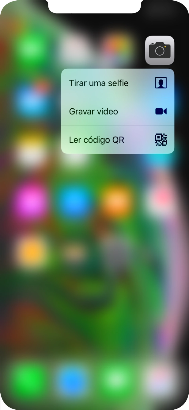 Prima a função pretendida e siga as indicações no ecrã para utilizar a função escolhida.