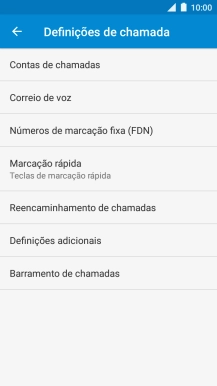 Prima Reencaminhamento de chamadas.