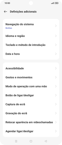 Prima Data e hora.