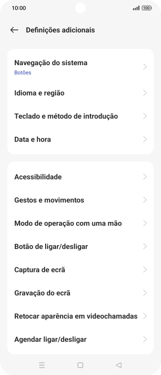Prima Data e hora.