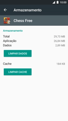 Prima LIMPAR CACHE.