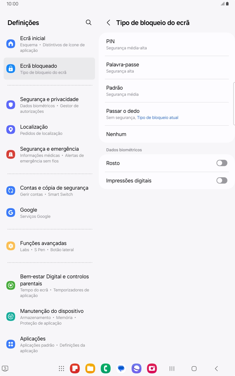 Prima Impressões digitais.