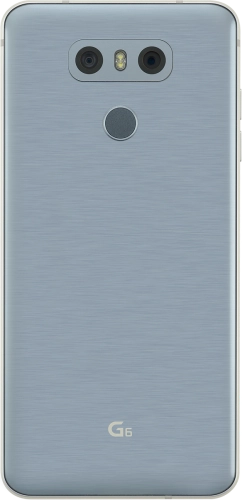 Imagen 2: Vista posterior del LG G6 - LightGray