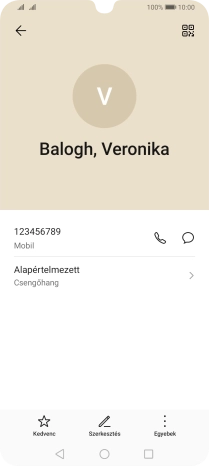 A befejezéshez, és ahhoz, hogy visszatérhess a főképernyőhöz, nyomd meg a főgombot.