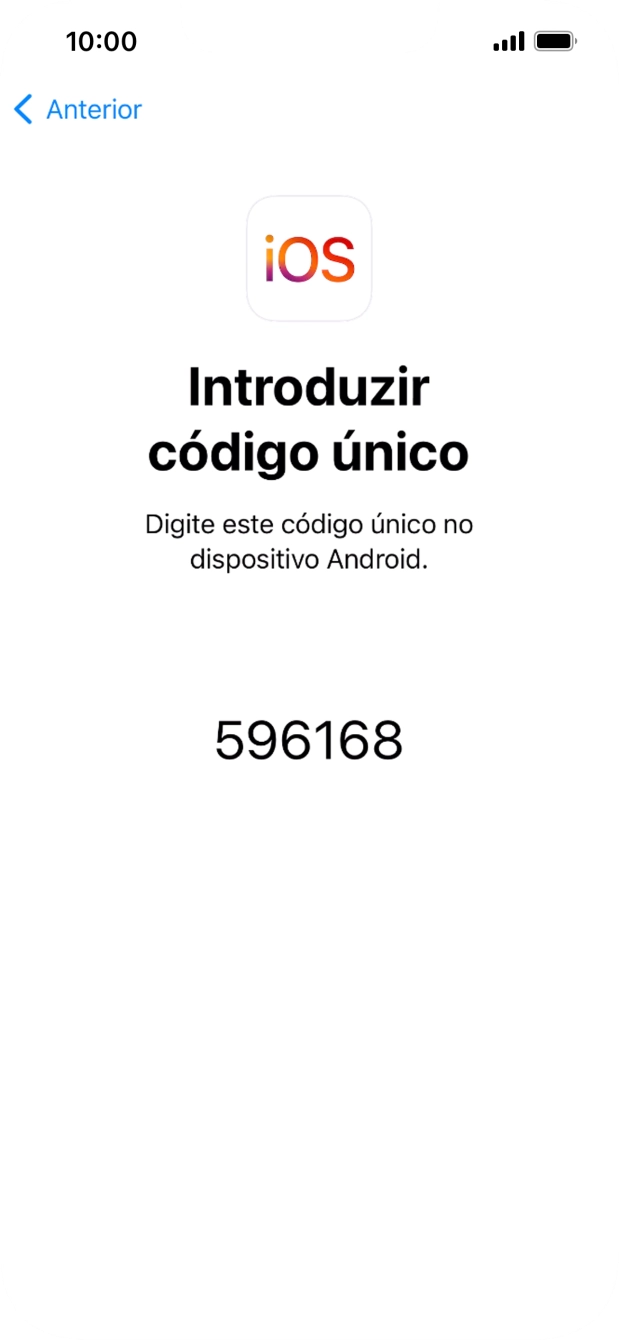 Siga as indicações no ecrã e na app 