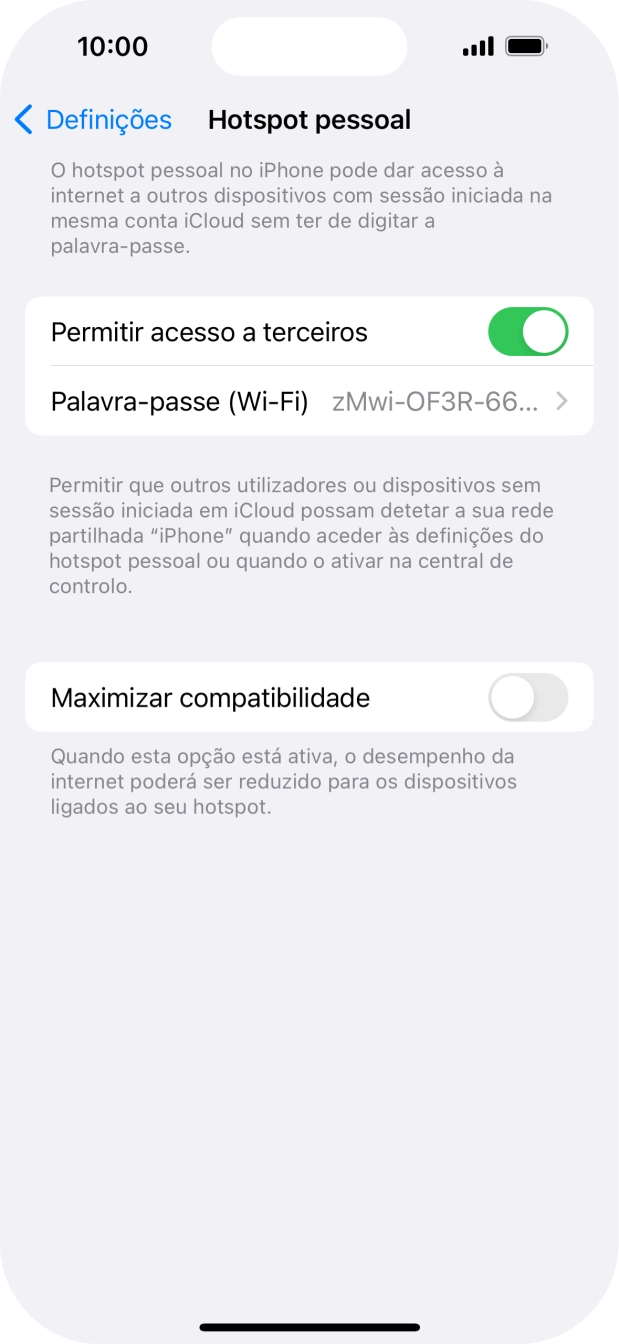 Para voltar ao ecrã inicial, deslize o dedo de baixo para cima a partir da base do ecrã.