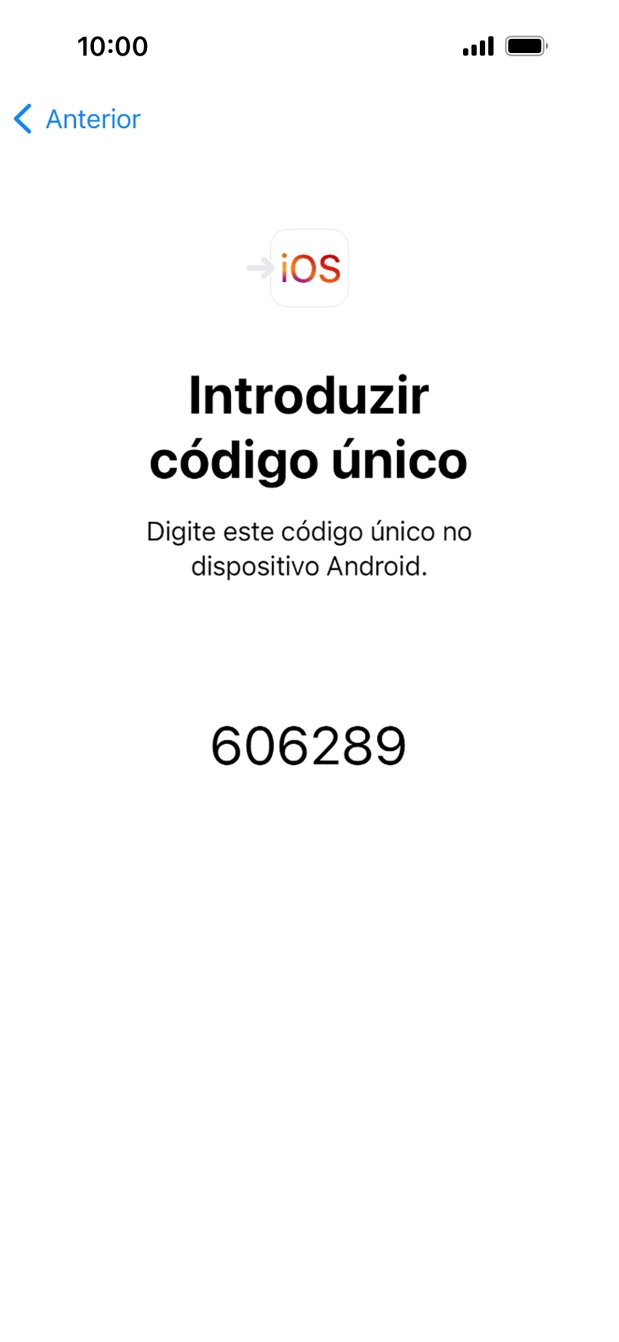 Siga as indicações no ecrã e na app 