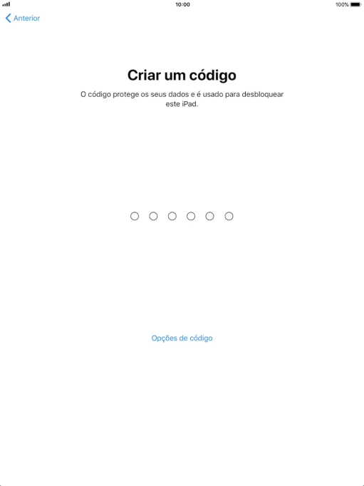 Prima Opções de código.