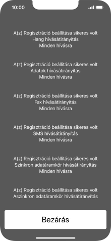 Válaszd a Bezárás lehetőséget.