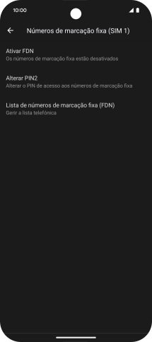 Prima Ativar FDN.