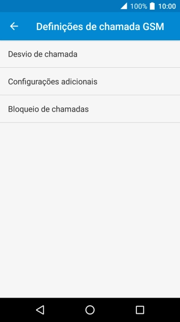 Prima Configurações adicionais.