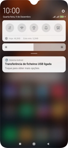 Prima Toque para obter mais opções..