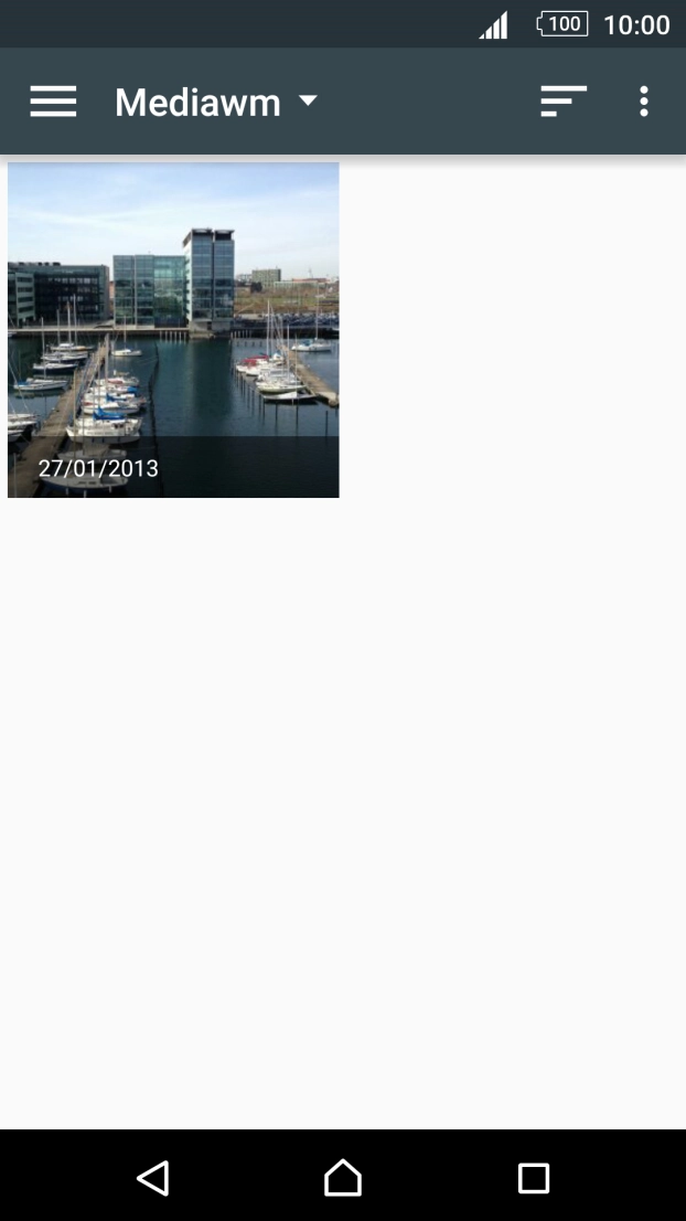 Prima a imagem pretendida.