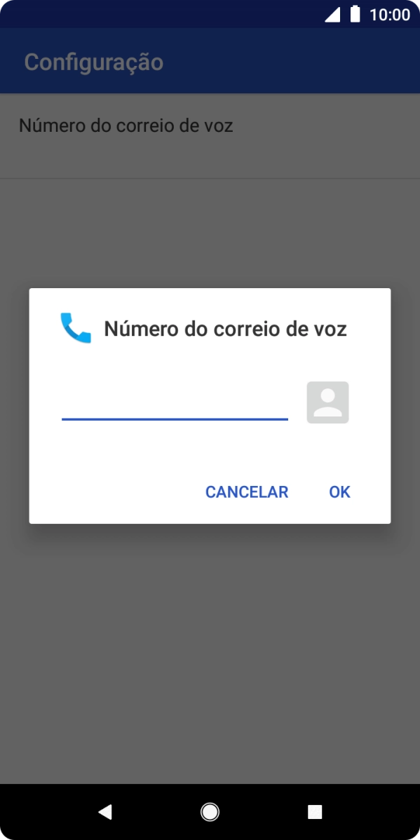 Introduza 123 e prima OK.