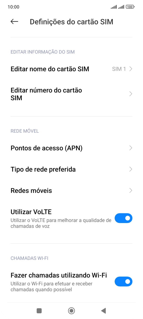 Prima Pontos de acesso (APN).