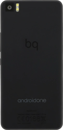 Imagen 2: Vista posterior del bq Aquaris A4.5 - Black