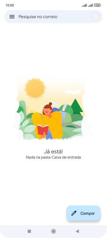 Prima o ícone de perfil.