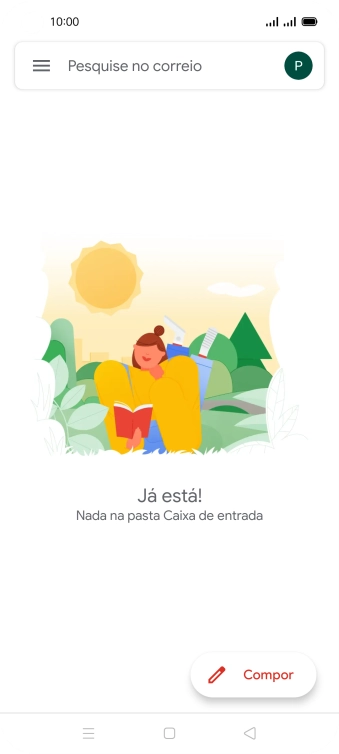 Prima o ícone de perfil.