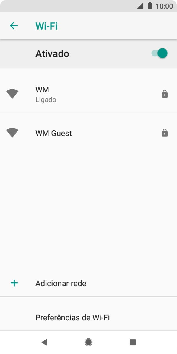 Prima a tecla de início para terminar e voltar ao ecrã inicial.